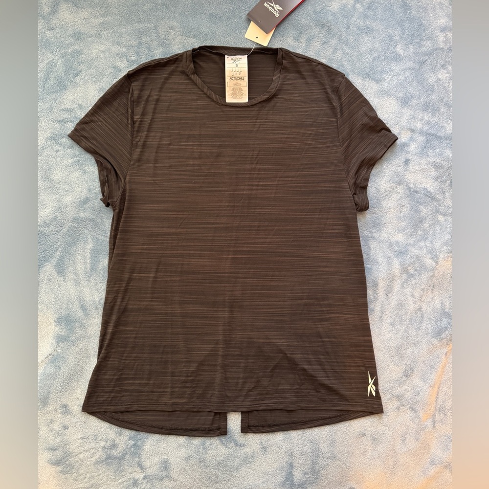 Reebok Charcoal ACTIVCHILL Workout Tee